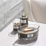 WoodWick Duree Brulage 130-180h – grande longévité pour occasions.