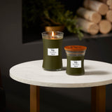 WoodWick Parfum Noël Fraser Fir – parfum chaleureux et conviviale.