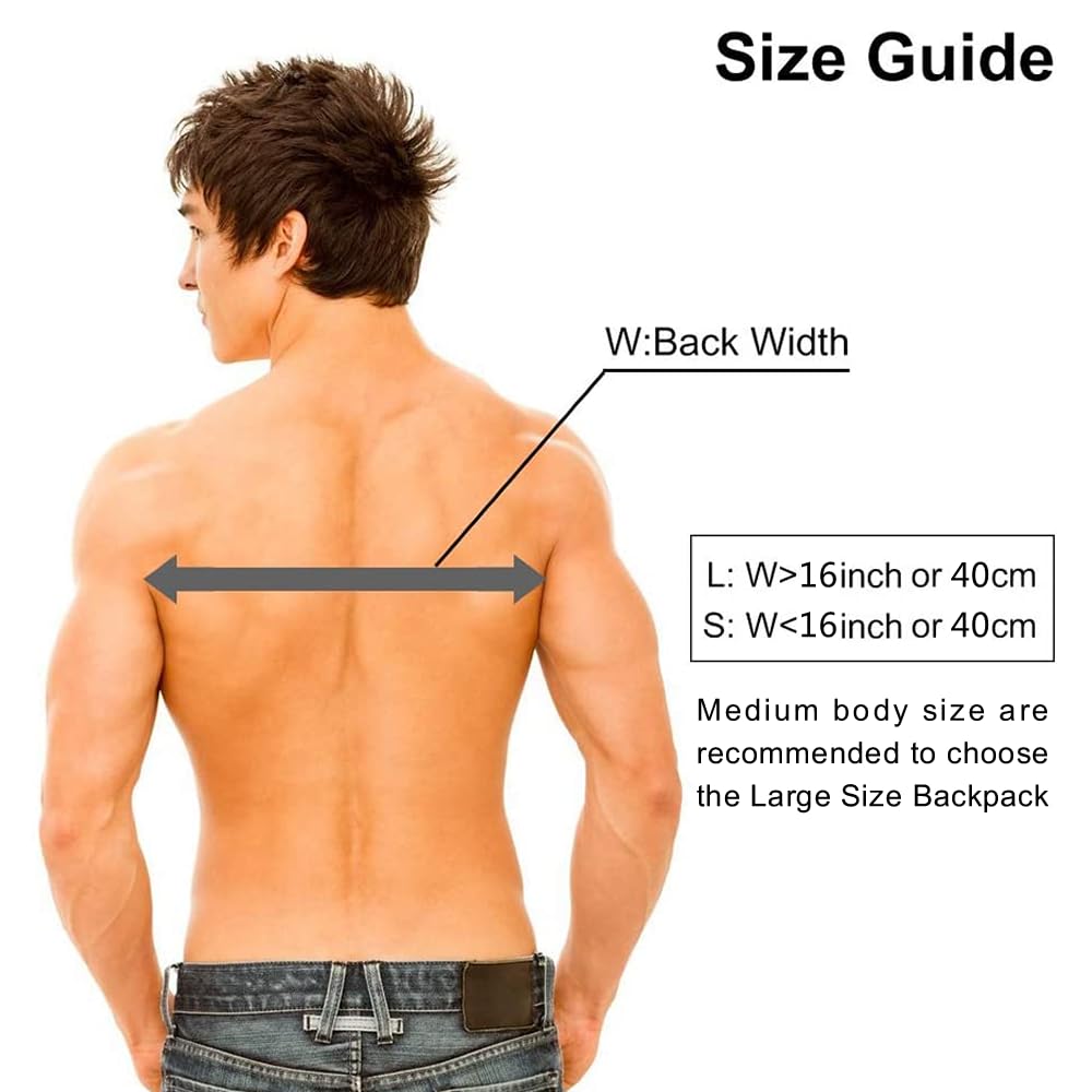 WoodyKnows mesure-dos-40-cm aide à choisir la taille grande adaptée.