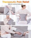 WOOMER coussin chauffant thérapie humide, chaleur enveloppante pour détendre les muscles.