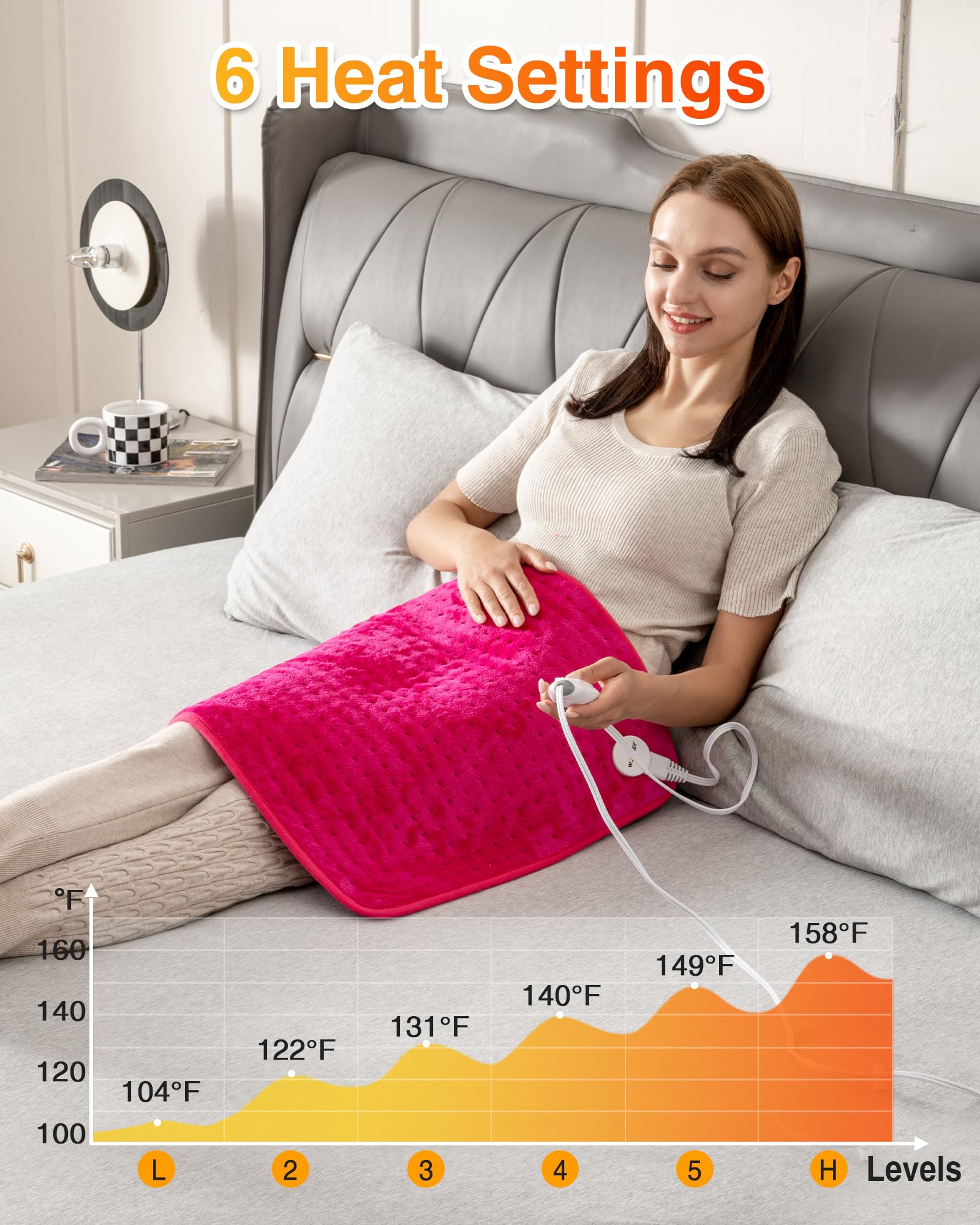 WOOMER plaid chaleur multi-couleurs crée une ambiance apaisante et confortable