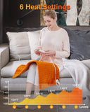 WOOMER tapis chauffant avec 6 niveaux de chaleur ajustables pour un confort personnalisé