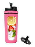 WORKOUT BW BYLWORKOUT — Bouteille mélangeuse en verre borosilicate, sans odeur et goût pur.