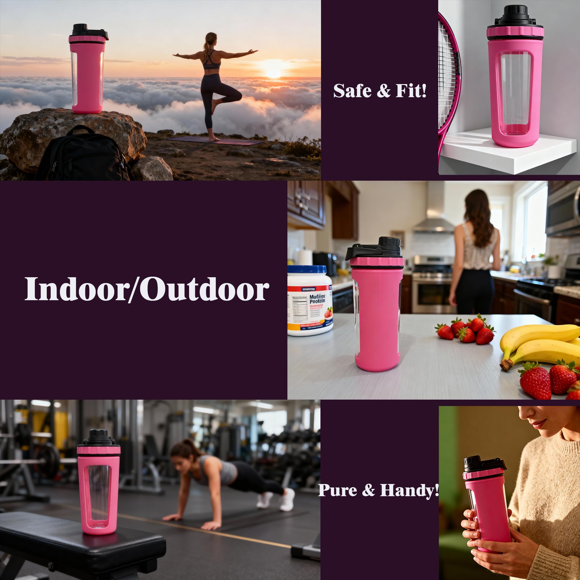 WORKOUT BW BYLWORKOUT — Usage quotidien hydratation et shakes après entraînement.
