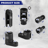 WORKPRO douille capteur O2 27 mm thermique, accès facilité au capteur.