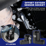 WORKPRO capteur O2 offset 22 mm, extraction sûre et sans dommages.