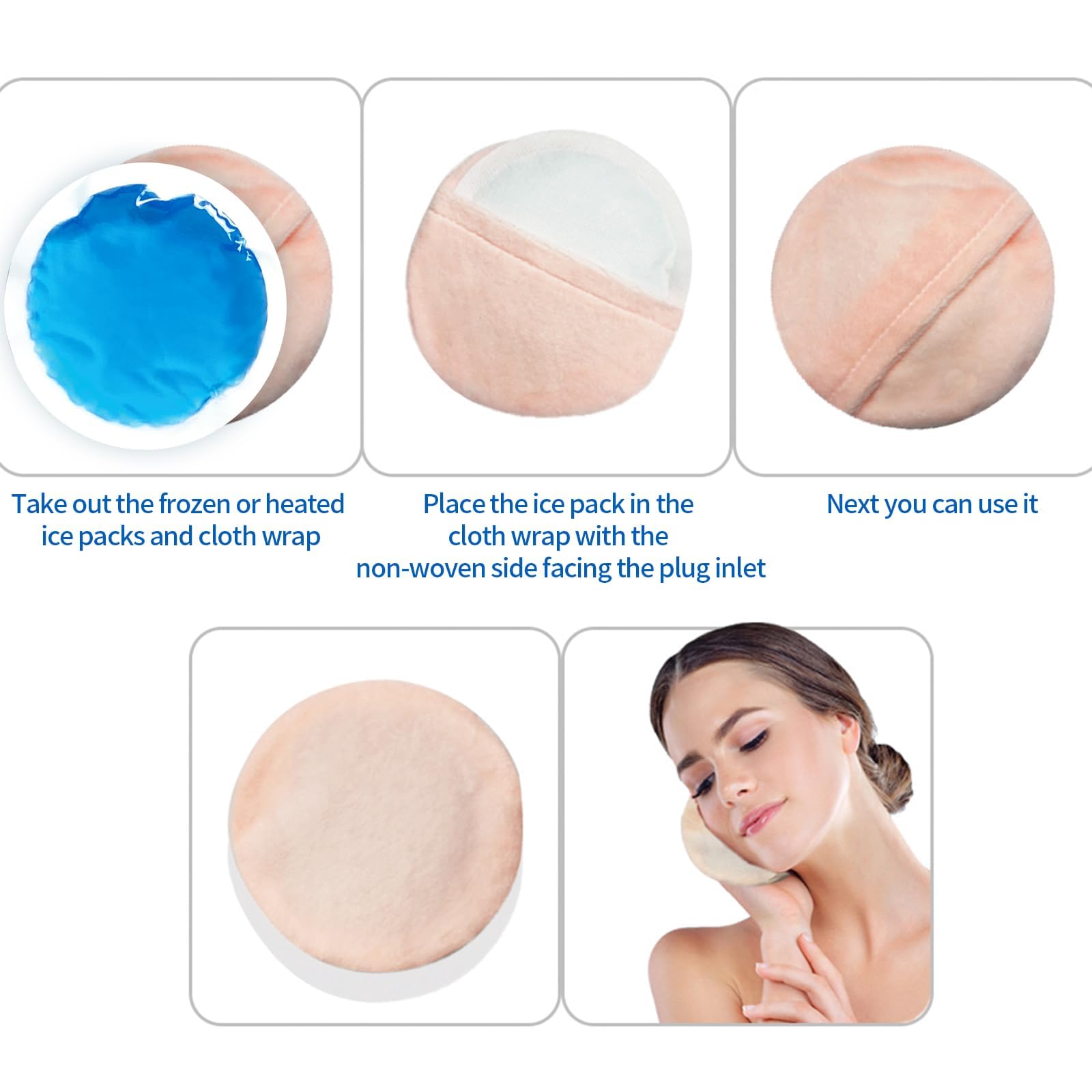 World-Bio face tissu confort et soulagement cible