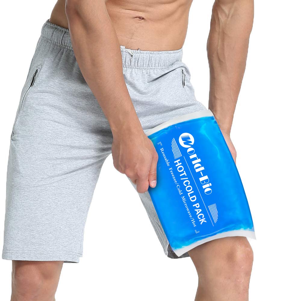 WORLD-BIO gel glace epaule flexible pour soulager l'enflure