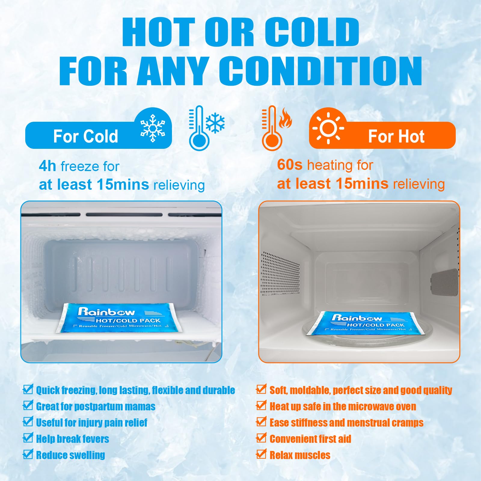 WORLD-BIO housses protectrices incluses pour eviter le contact direct avec la peau.