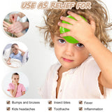WORLD-BIO Kids Ice Pack design clown, réconfort lors des chutes.