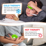 WORLD-BIO Kids Ice Pack taille 4,5 pouces adaptée aux petites mains.