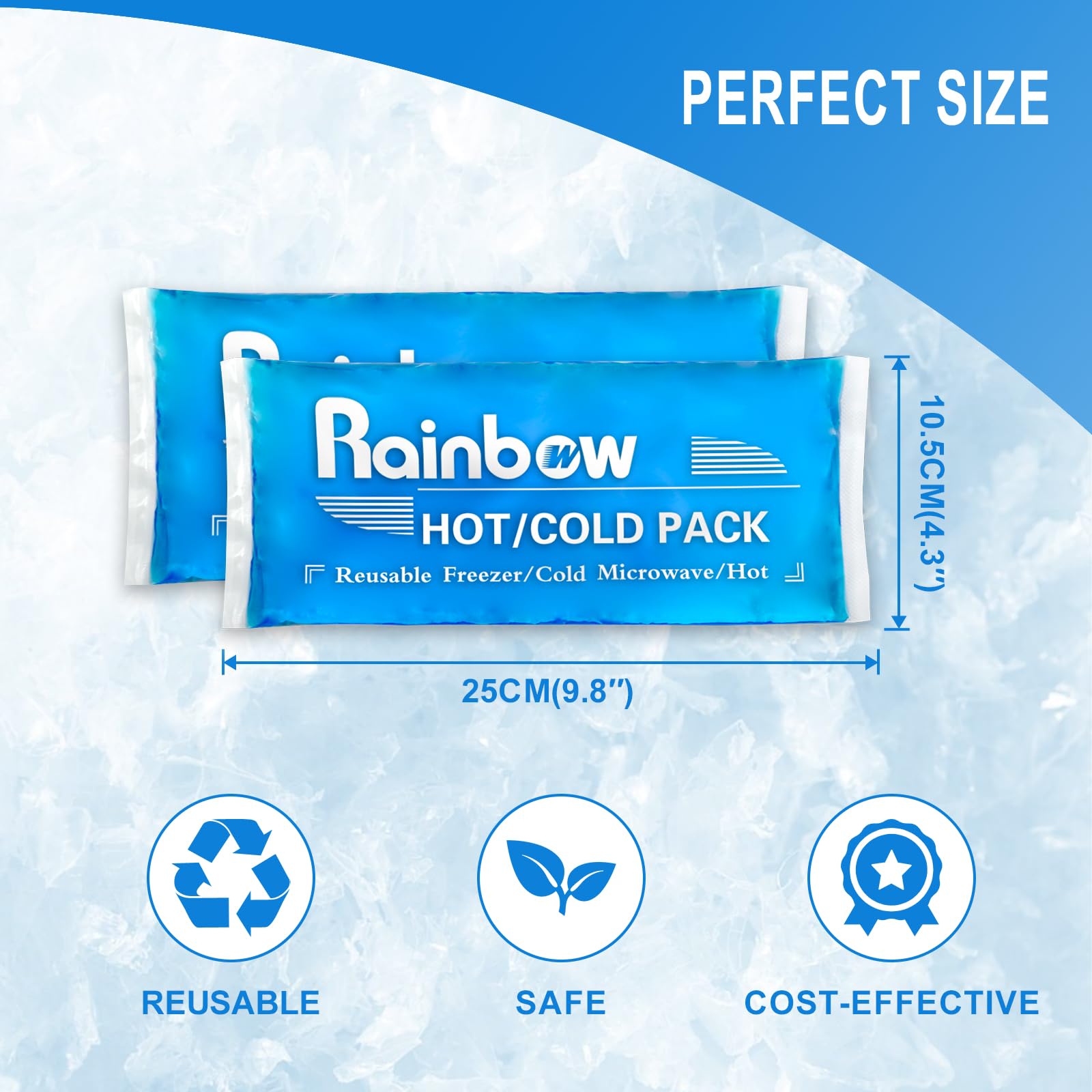 WORLD-BIO pack pliable autour du cou genou.