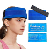 Pochettes WORLD-BIO gel glace double : deux poches réutilisables pour thérapie froide pratique.