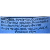 World Organic Kelp Liquide, flacon-compact idéal pour déplacements et petites consommations.