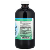 World Organics chlorophylle liquide: etiquette Menthe, présentation pratique dans votre routine