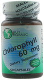 World Organic chlorophylle 60 mg – ingrédients bio, mélange algues et luzerne pour énergie naturelle