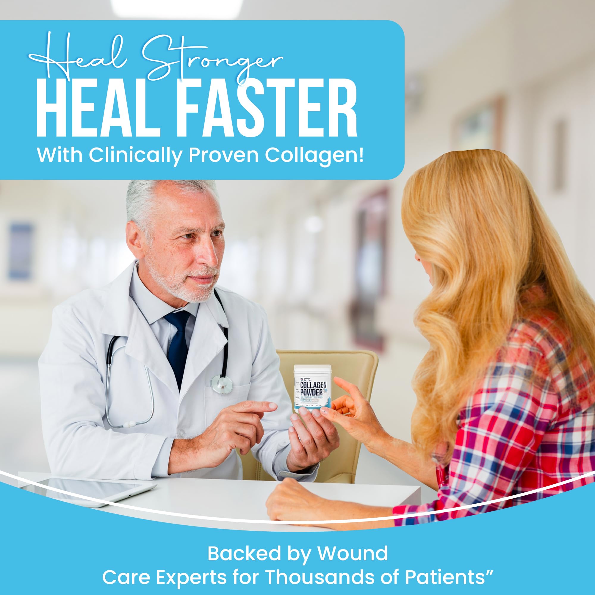 Wound Care Plus poudre neutre, s’intègre harmonieusement dans soupes et recettes.