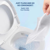 Lingettes WowDay au pH équilibré respectant l’équilibre cutané des zones délicates.