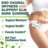 Pot transparent Wriayrui Slippery Elm montrant le contenu