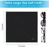 Wsivoiv ecrans et lunettes, microfibre douce et efficace pour eviter les traces
