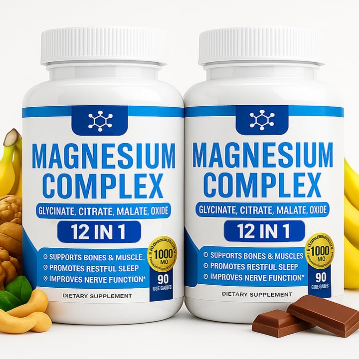 WSJAWH Nutrapure Magnesium Complex – bouteille prête à l’emploi pour le soutien quotidien.