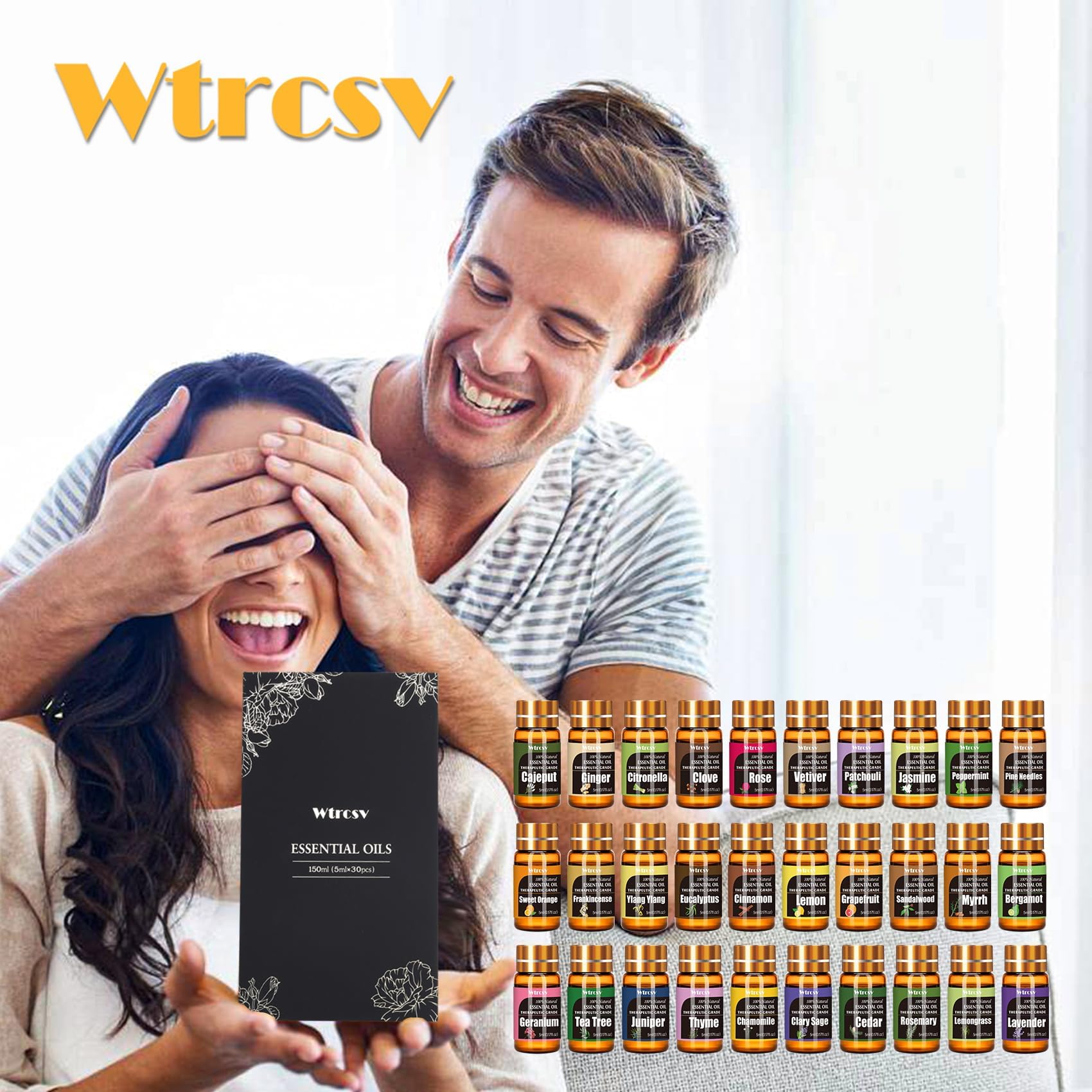 Wtrcsv bergamote, senteur citrus vivifiante pour diffusion
