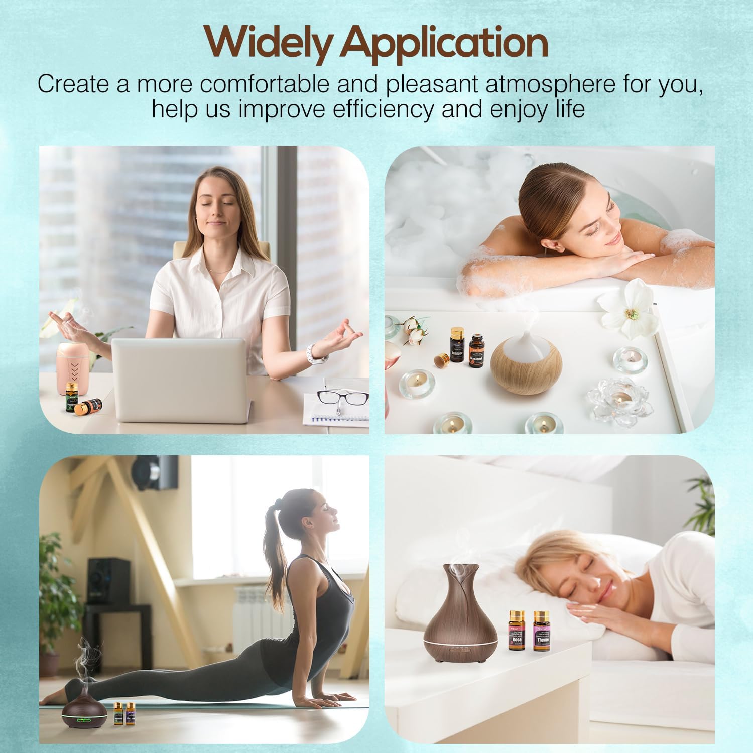 Wtrcsv lavande, fragrance relaxante pour chambre et spa à domicile