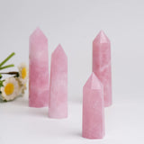 WUYOUSHI tour quartz rose cadeau idéal pour débutants en cristaux.