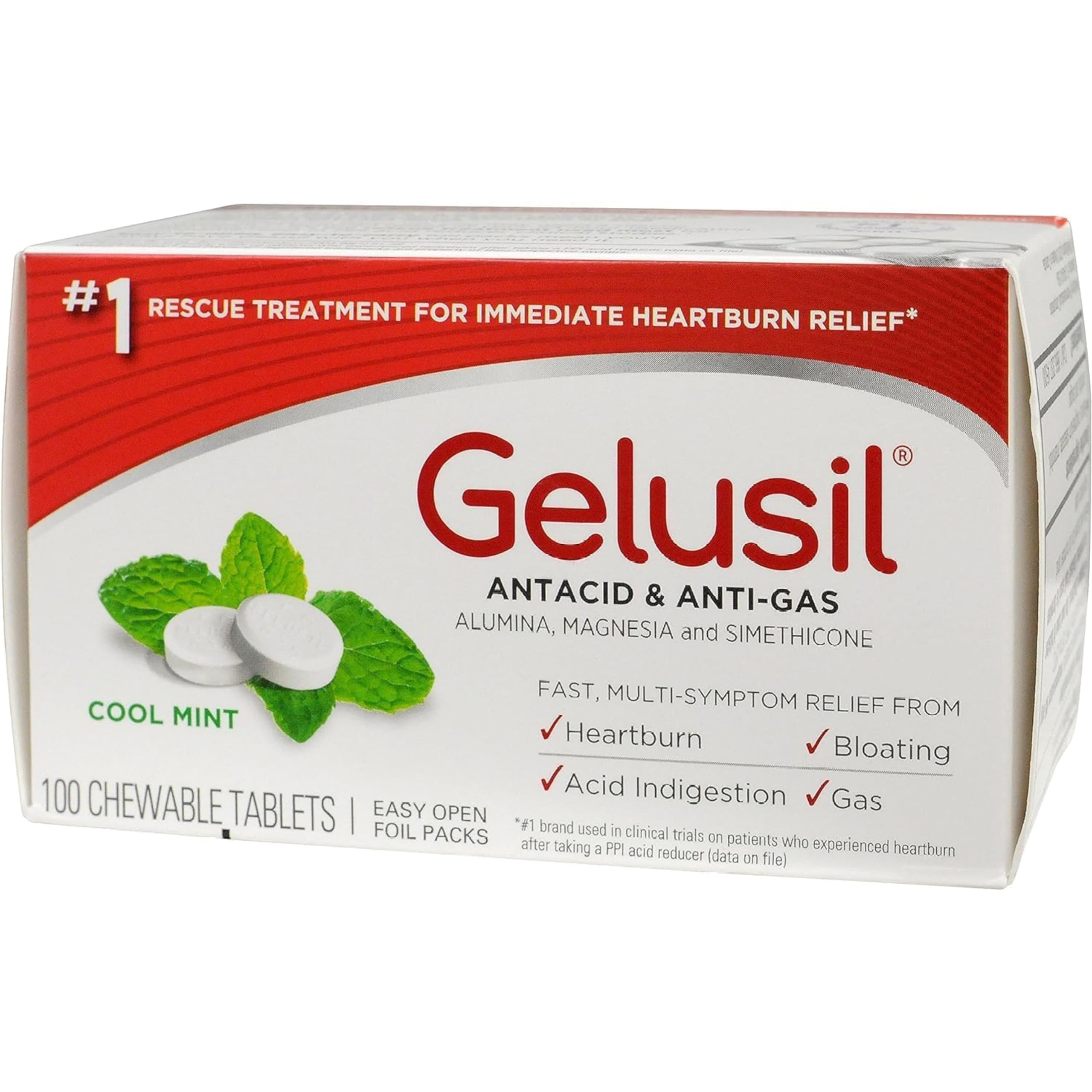 Conçu pour les besoins digestifs quotidiens avec fraîcheur menthe.