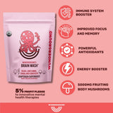 Wunderground Brain Wash poudre boisson froide, concentration soutenue pour l'après-midi.