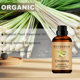 Diffuseur Wuvezrub pour aromathérapie citronnelle à domicile.