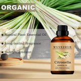 Wuvezrub diffuseur citronnelle pour ambiance aromatique et détendue.