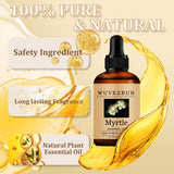 Diffuseur Wuvezrub Myrte en fonctionnement, parfum apaisant et durable.