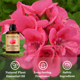 Wuvezrub Géranium huile essentielle pour parfum maison