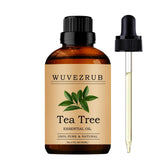 Wuvezrub huile essentielle arbre à thé, bouteille 60 ml, parfum durable pour diffuseur