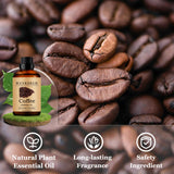 Wuvezrub huile café — pour bougies, fragrance durable qui réconforte.