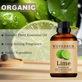 Wuvezrub huile essentielle citron vert : enrichit les soins visages avec 1 à 2 gouttes.