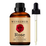 Wuvezrub huile essentielle de rose en bouteille 120 ml prête à diffusion et parfum durable