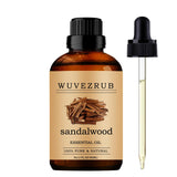 Wuvezrub huile santal – flacon de 60 ml prêt à diffuser et parfumer.