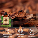 Wuvezrub huile santal – Pour bougie, parfum durable et chaleureux.