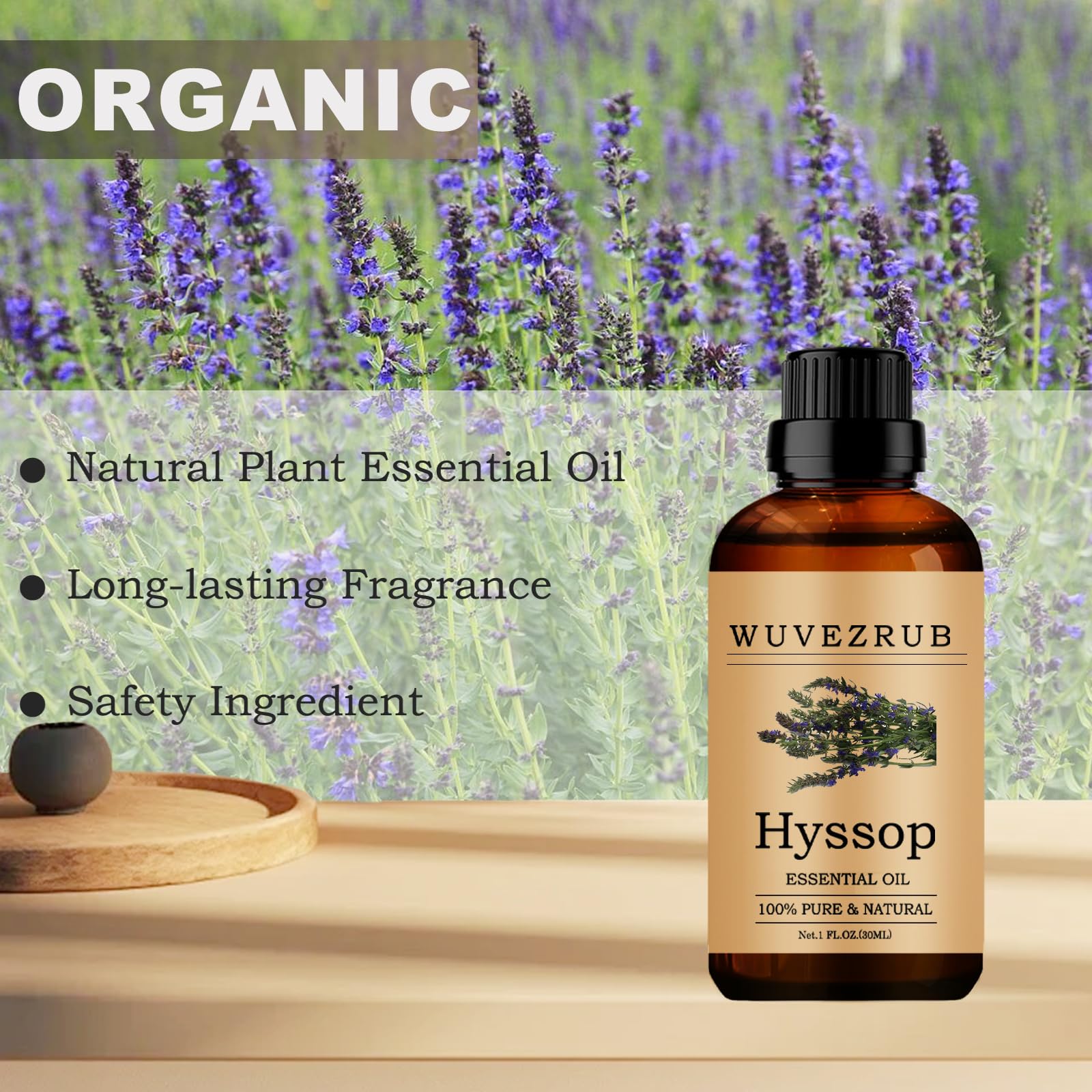 Parfum fait maison avec Wuvezrub Hysope pour bougies et savons