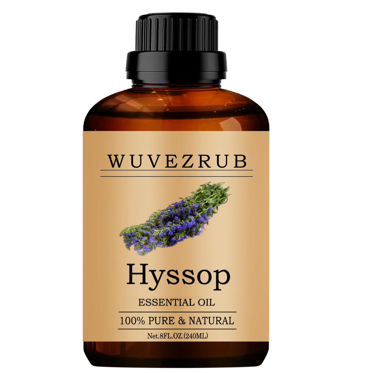 Huile essentielle Wuvezrub Hyssop prête à diffuser un parfum chaleureux chez vous.