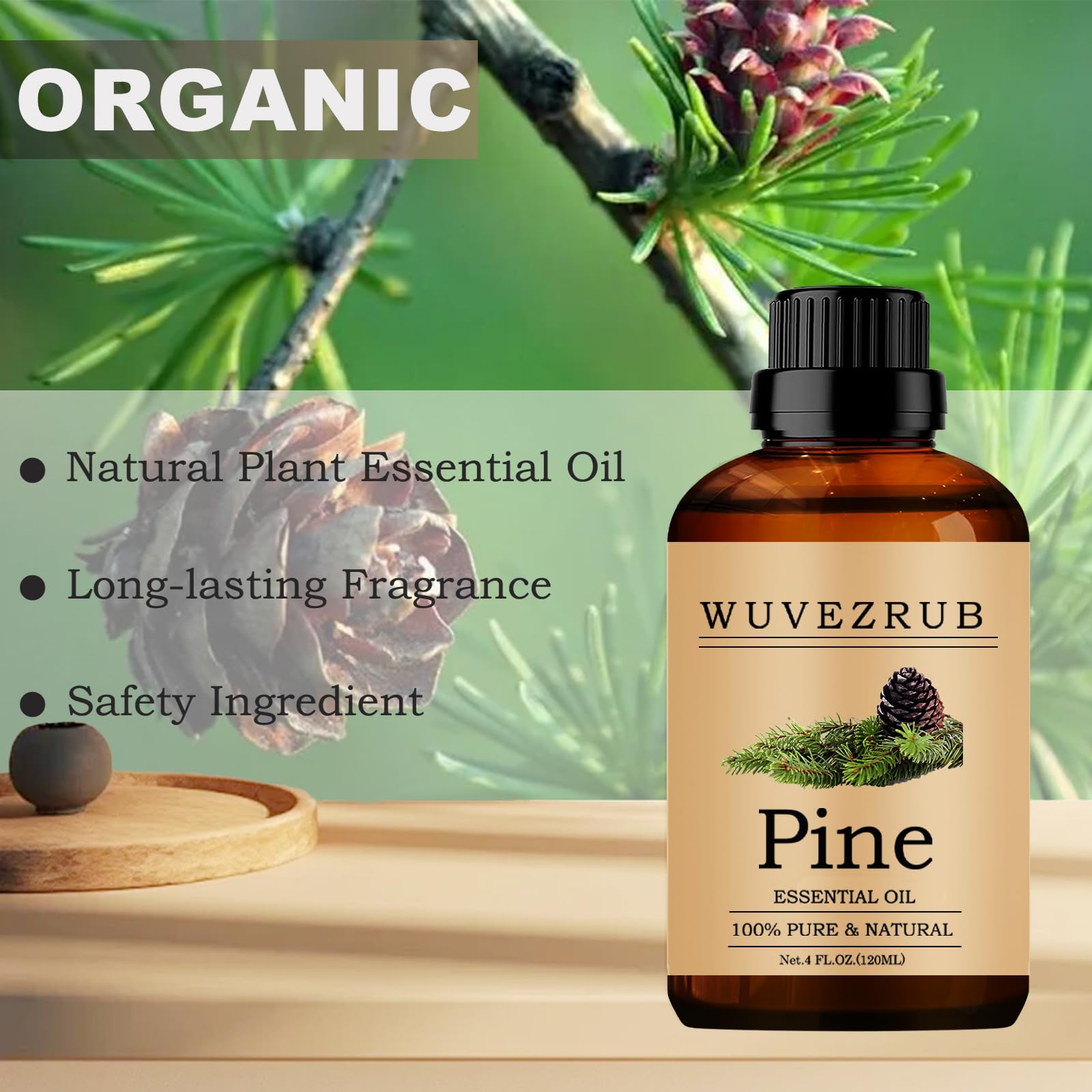 Huile Wuvezrub pour diffuseur, expérience d'aromathérapie douce.