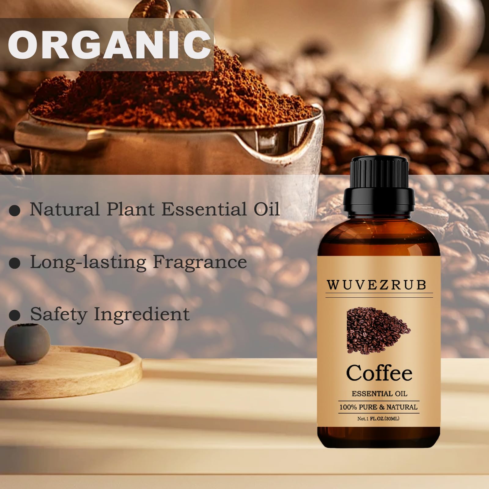 Soin peau Wuvezrub Café – 1–2 gouttes dans toner ou sérum