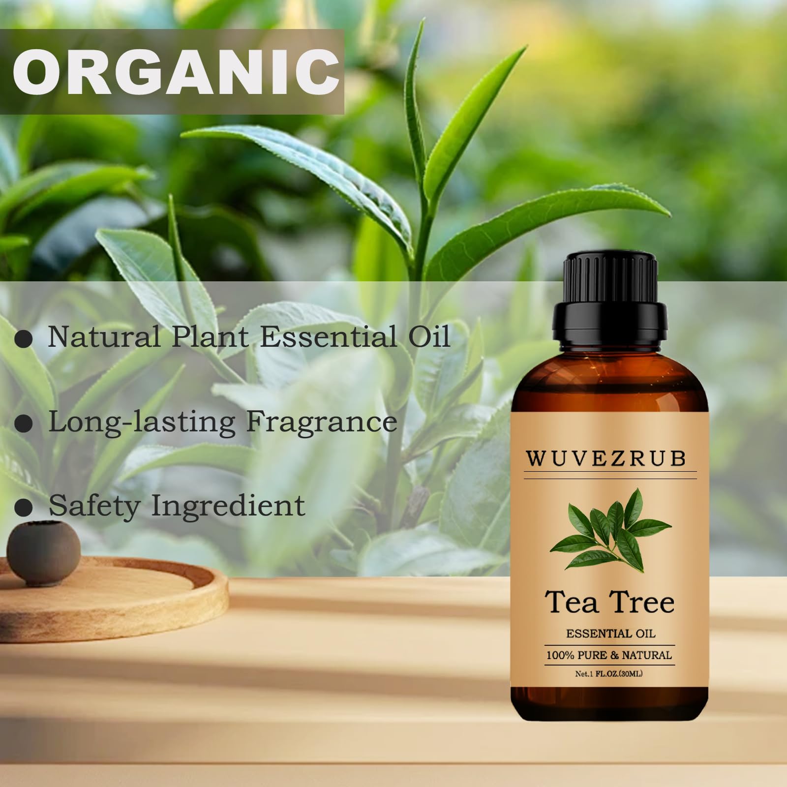 Soin peau: ajouter Wuvezrub arbre à thé au toner ou sérum.