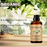 Soins visage Wuvezrub tubéreuse, huile essentielle à mélanger en routine.