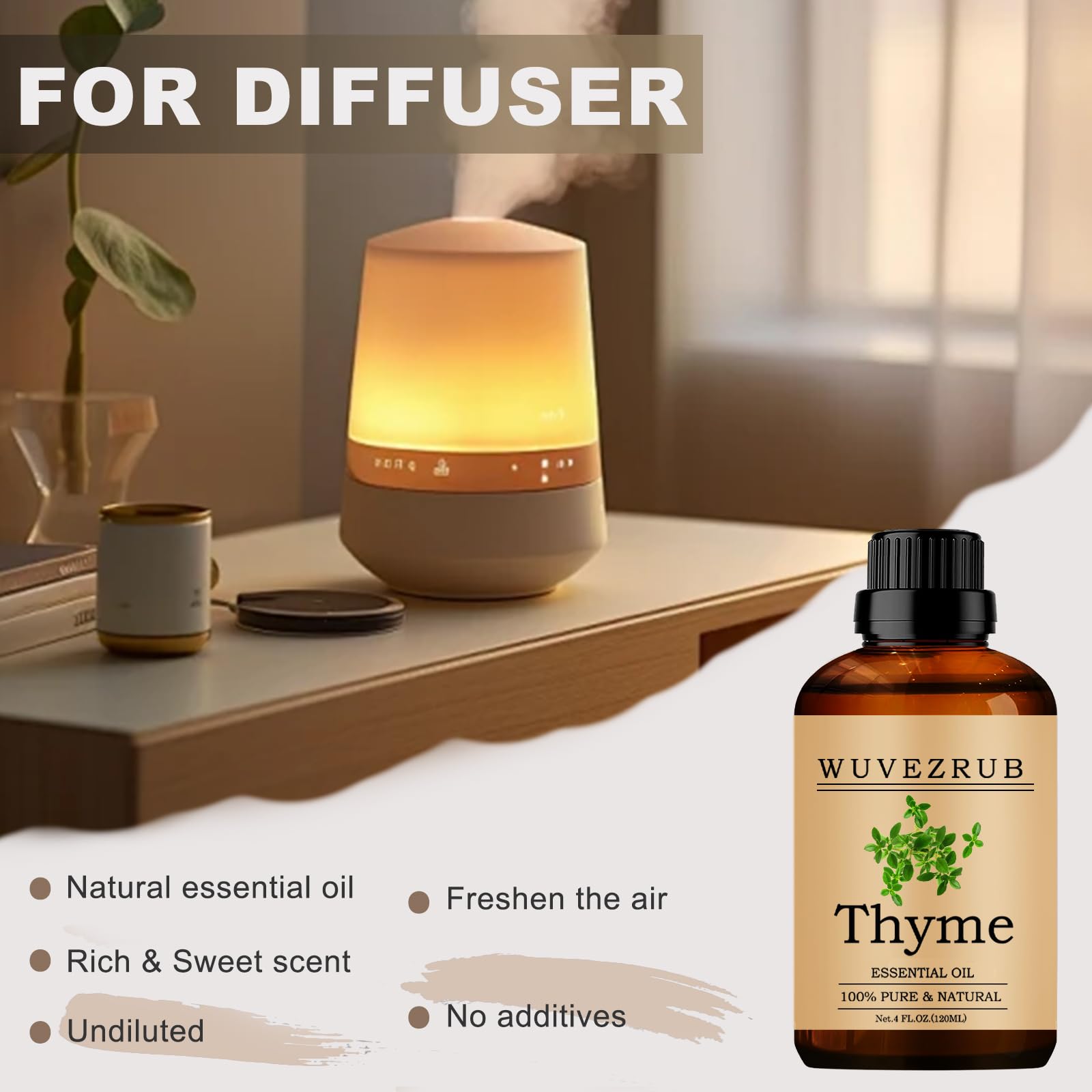 Wuvezrub Thym idées de parfum maison pour bougie et savon.