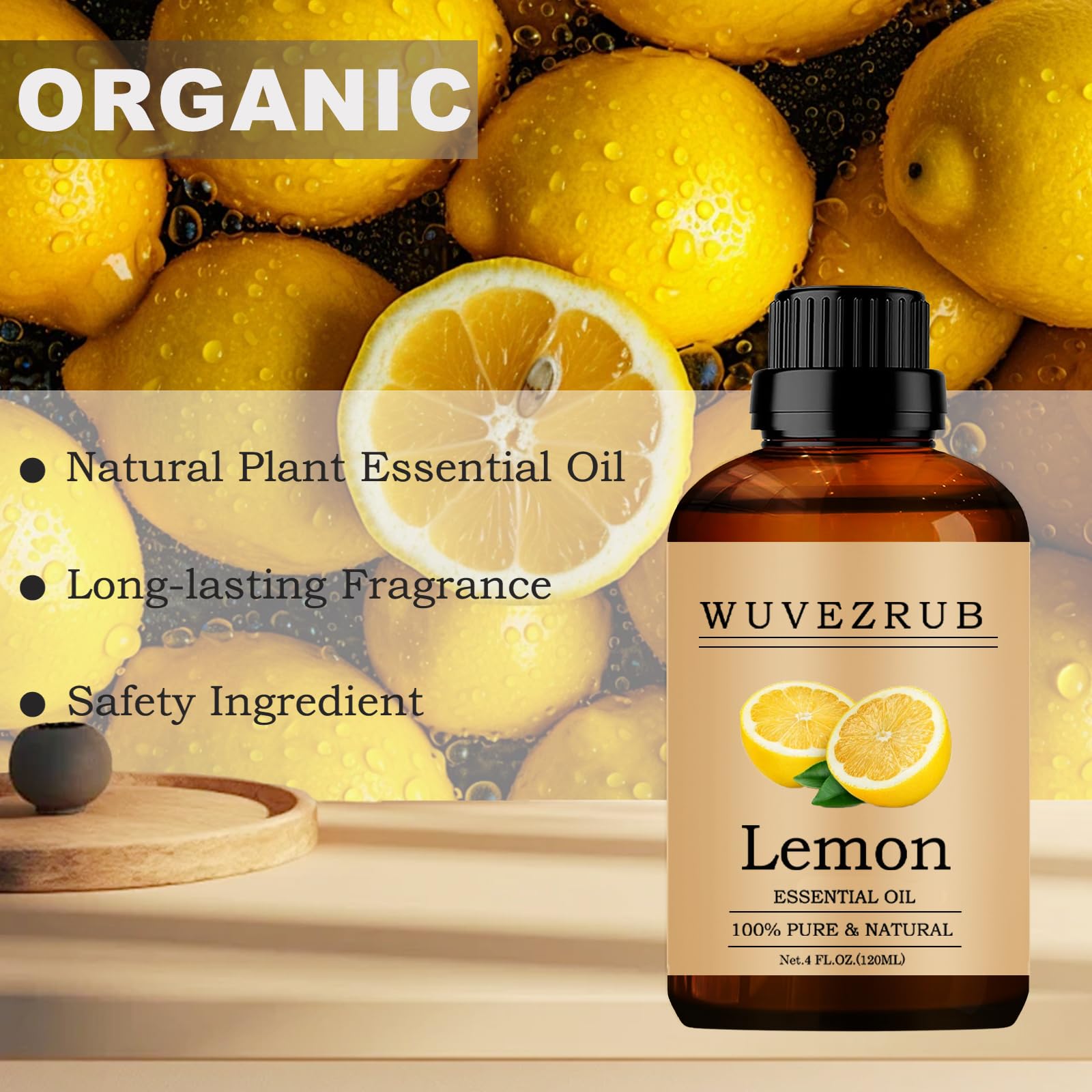 Wuvezrub tonique sérum crème citron pour les soins du visage.
