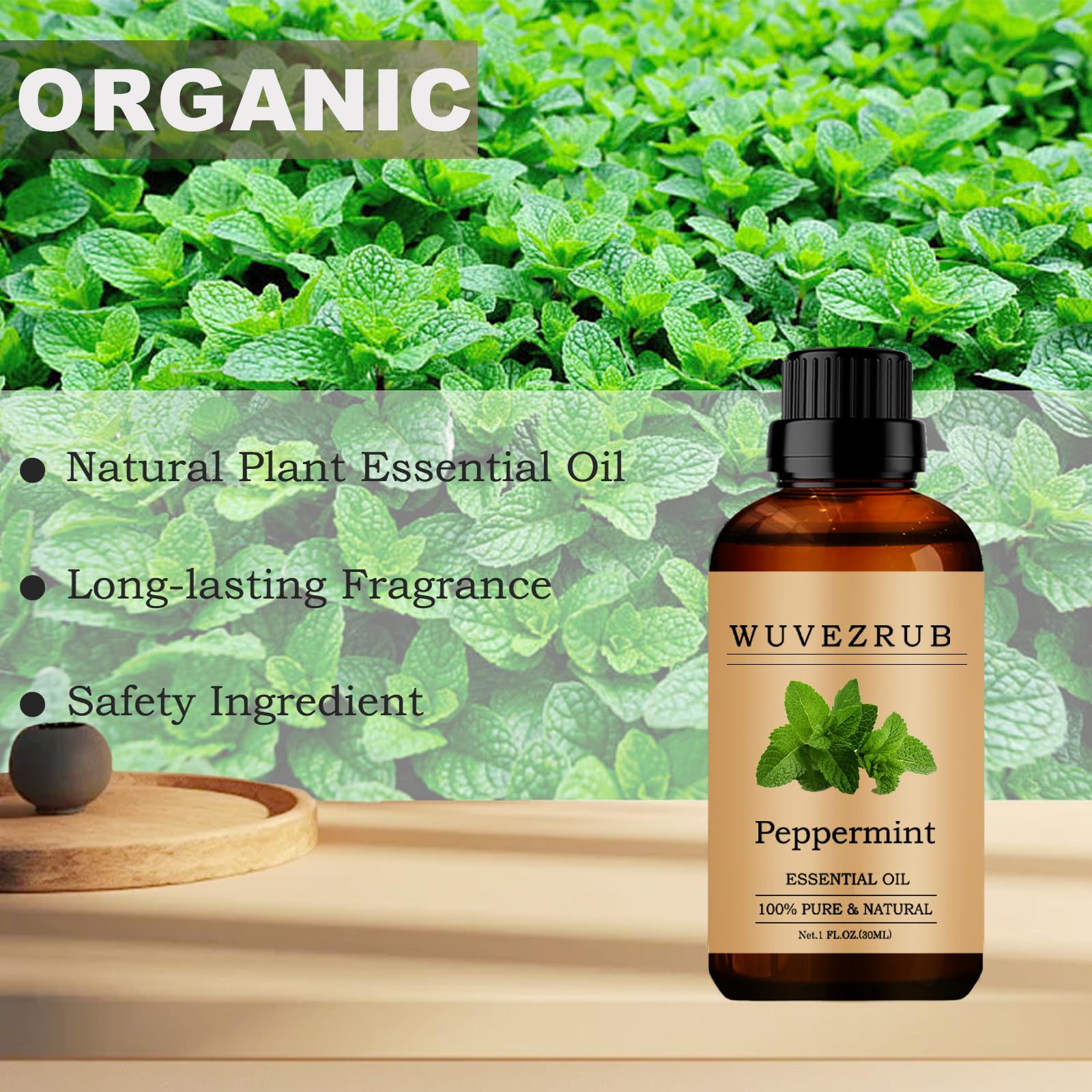 DIY cosmétique bougie menthe avec huile Wuvezrub