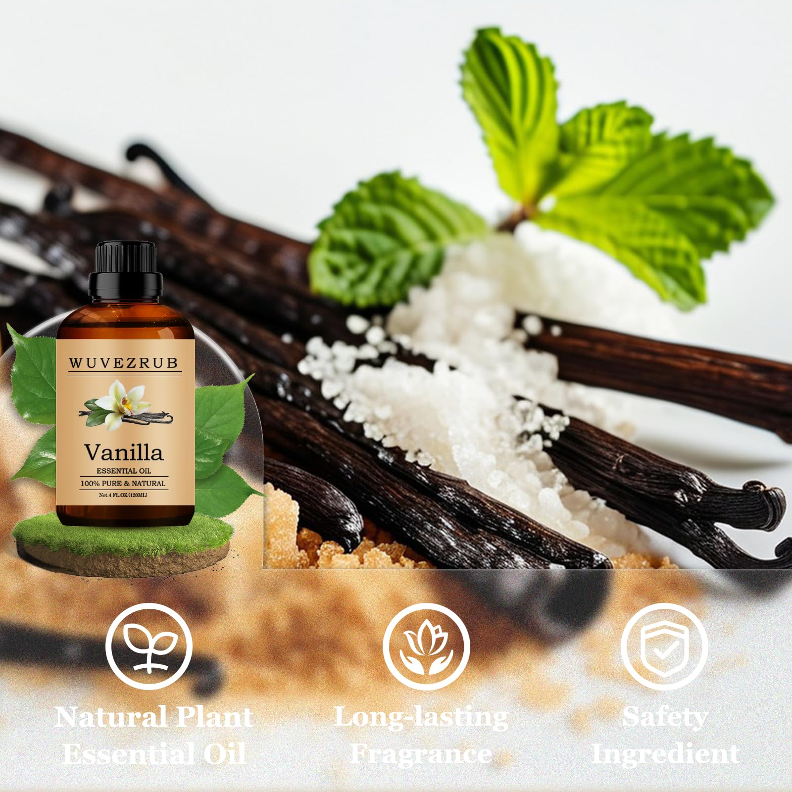 Wuvezrub vanille pour créations maison: bougies et cosmétiques parfumés.